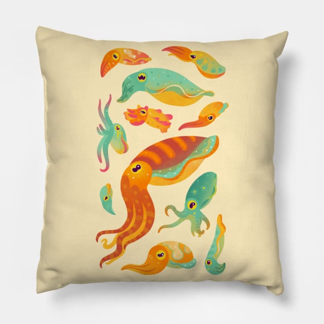 Cuttlefish Pillow by pikaole
