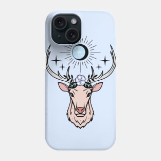 Moon Stag Phone Case