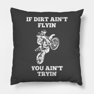 motocross dirt bike Pillow