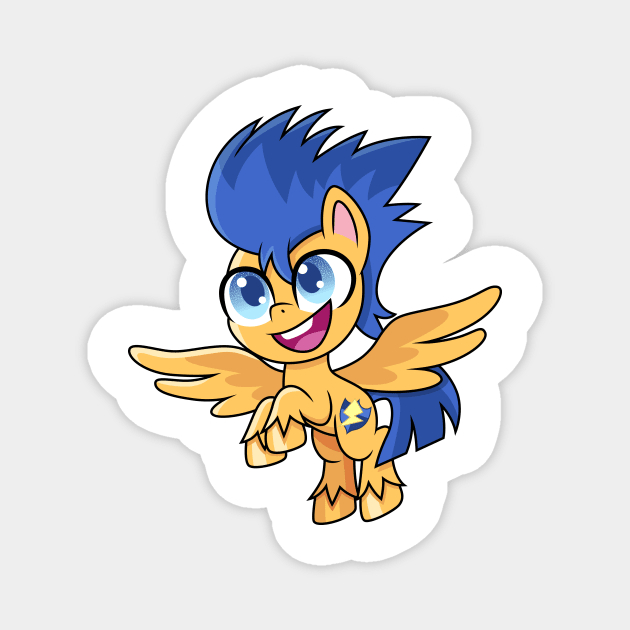 Pony Life Flash Sentry Magnet by CloudyGlow