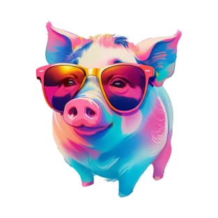 cute pig cartoon T-Shirt