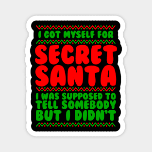 Secret Santa Magnet