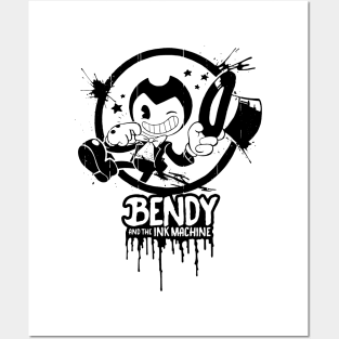Bendy Ink Machine Themed Birthday Poster 16 X 20 40x50cm -  Israel
