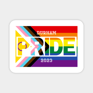 Durham Pride 2023 Magnet