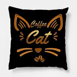 Coffee Lover - Coffee Cat Pillow