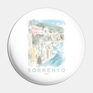 Sorrento Italy Art Pin