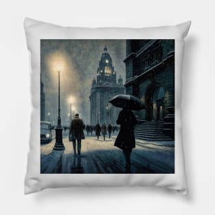 Heading home in Liverpool Pillow