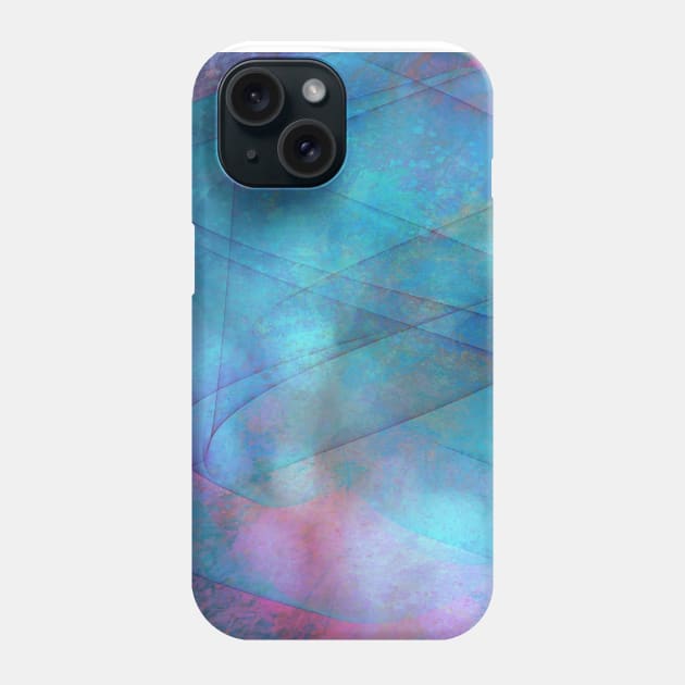 Blue tornado Phone Case by hereswendy