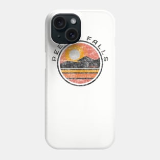 Peepee Falls, HI - Golden Hour (Distressed) Phone Case