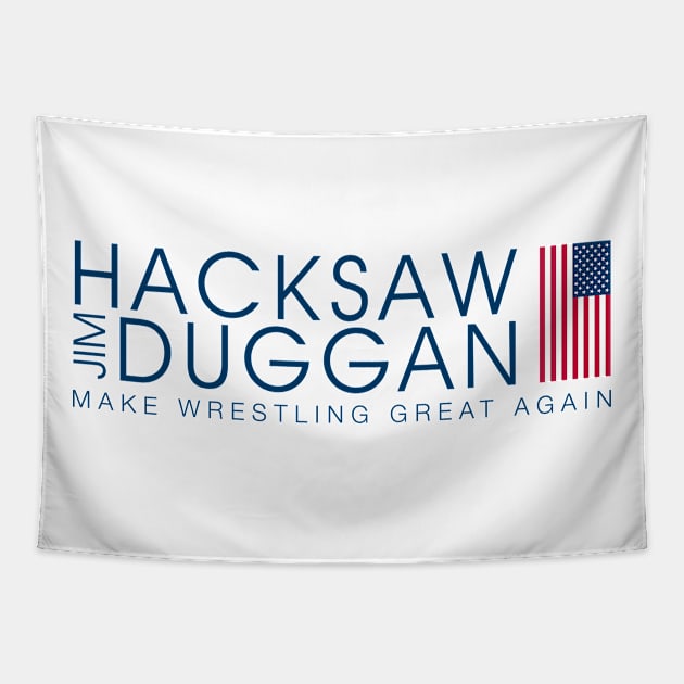 Hacksaw Jim Tapestry by pjsignman