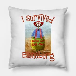 I Survived Ellensburg Rodeo, Washington Pillow