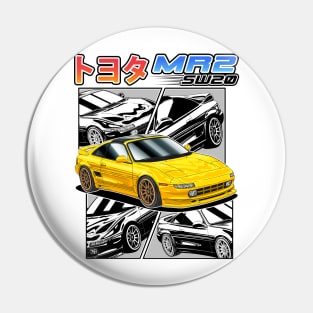 Retro JDM Toyata MR2 SW20 Pin