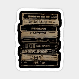 Vintage Hip hop Playlist Magnet