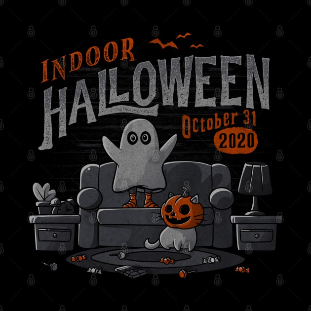 Indoor Halloween Funny 2020 Quarantine Holiday Gift by eduely