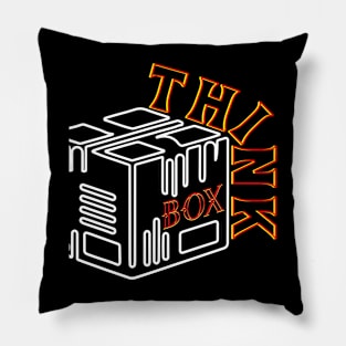 THINK OUTSIDE THE BOX Pillow