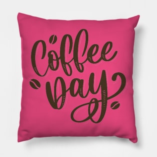 Coffee Day Pillow