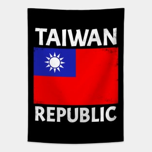 Taiwan Republic Flag Tapestry