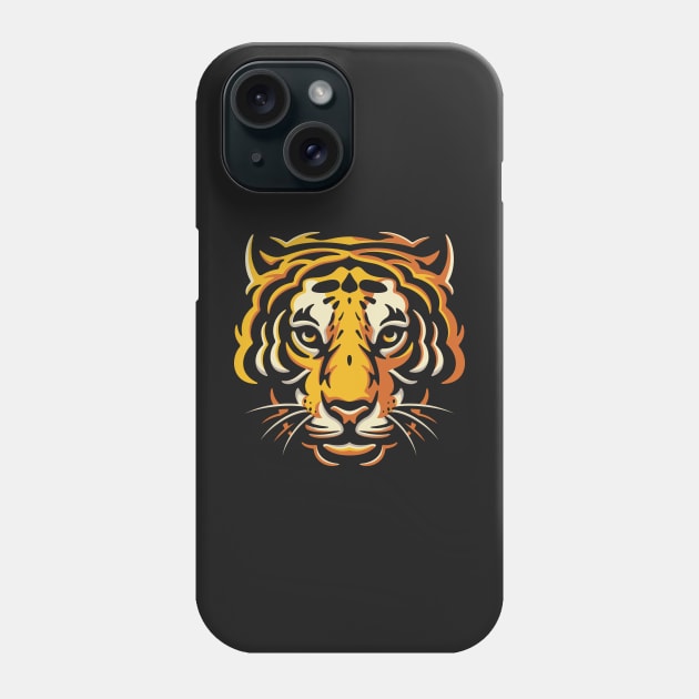 Panthera Tigris Phone Case by owlskul-art