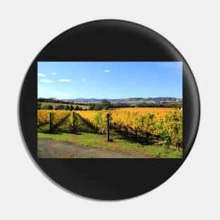 Autumn in the vineyard, Coal River Valley, Tasmania Pin