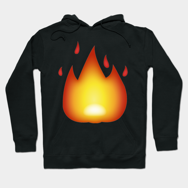 fire lit emoji shirt fire emoji hoodie teepublic fire lit emoji shirt