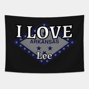 I LOVE Lee | Arkensas County Tapestry