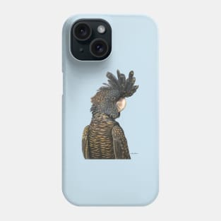 Black Cockatoo - by Nadya Neklioudova Phone Case