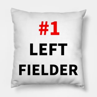 number one left fielder Pillow