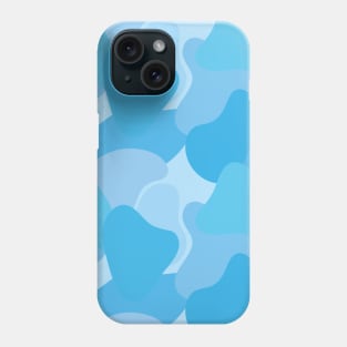 Abstract blue seamless pattern #1 Phone Case