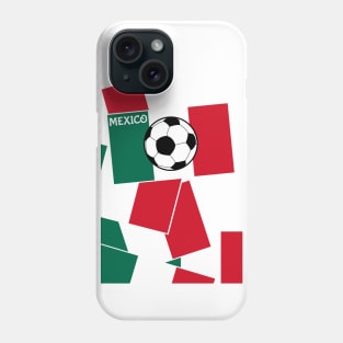 Flag of Mexico Football Phone Case