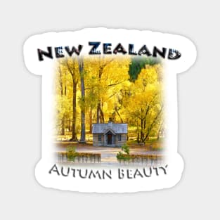 New Zealand - Arrowtown Autumn Beauty Magnet