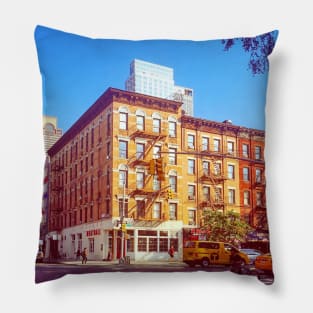 Hell’s Kitchen, Manhattan, NYC Pillow