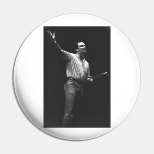 Jello Biafra BW Photograph Pin