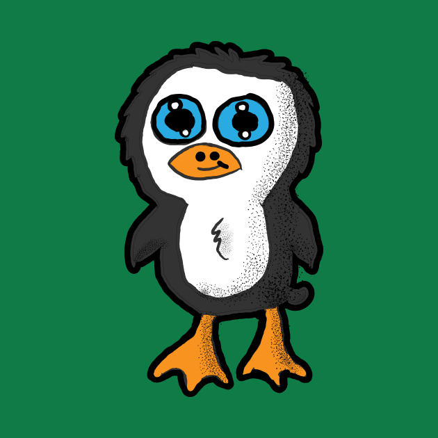 Cute cartoon Penguin by Eric03091978