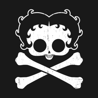 BETTY BOOP - Skull & crossbones 2.0 T-Shirt