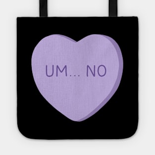 Mean Valentines Day Candy Tote