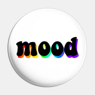 mood - rainbow shadows Pin