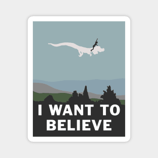 I Want to Believe (in Falkor) Magnet