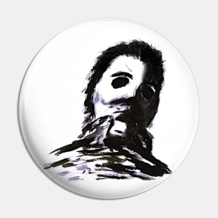 Michael Myers paint and brush Pin