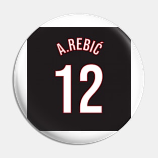 A.Rebić 12 Home Kit - 22/23 Season Pin