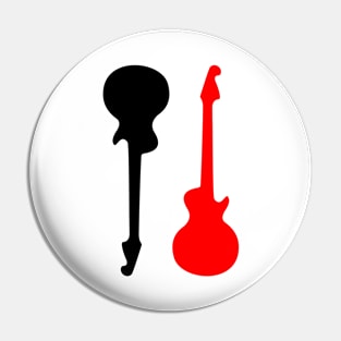 Red Rock Guitar Pin