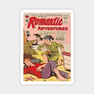 Vintage "Romantic Adventures" Cover Magnet