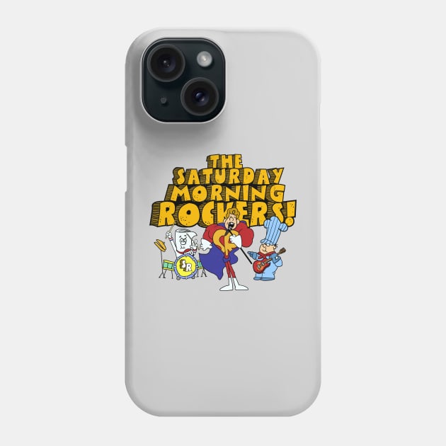 The Saturday Morning Rockers Phone Case by ACraigL