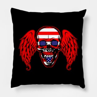 Skull Head American Pillow