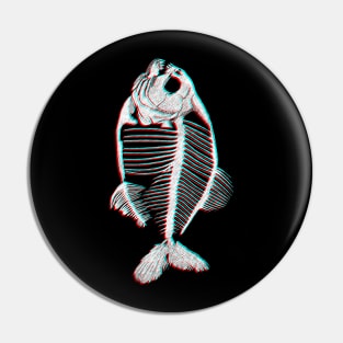 Memoria Amazonica - 3D Skeleton Piranha Pin