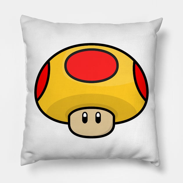 Giant Mushroom Pillow by Radradrad