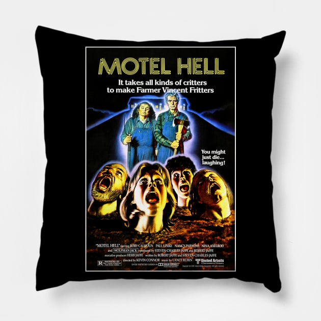 Motel Hell Pillow by Scum & Villainy