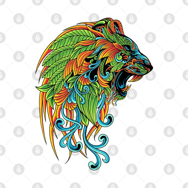 Lion Ornate by Tuye Project