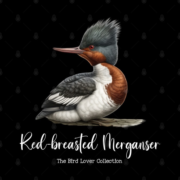 Red-breasted Merganser - The Bird Lover Collection by goodoldvintage