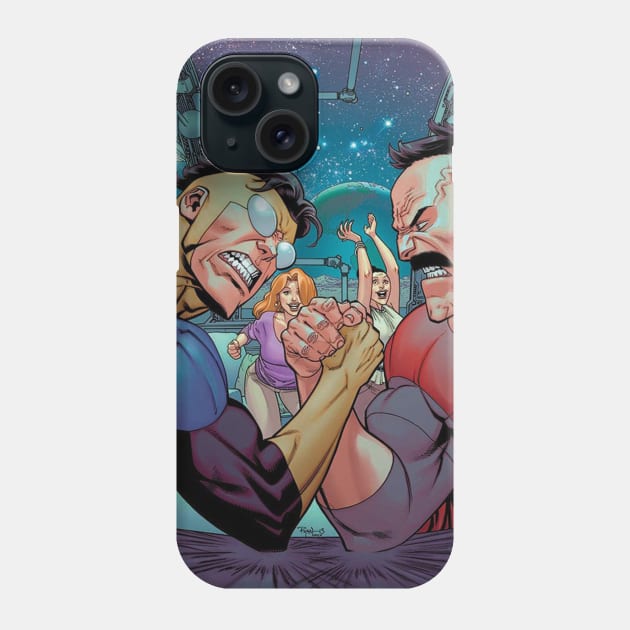 mark vs nolan Phone Case by super villain