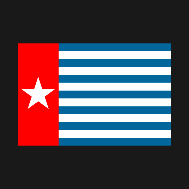 The Morning Star flag of West Papua by pickledpossums